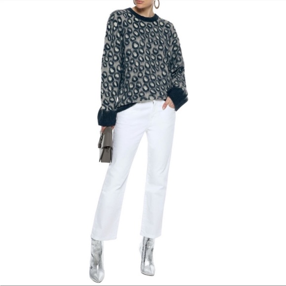 NWT Current/Elliot The Cali Sweater in Leopard Print - Picture 10 of 14